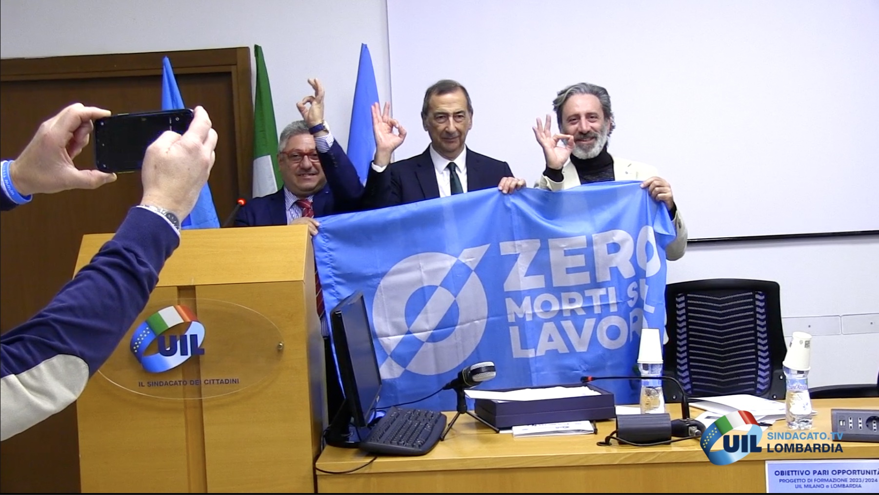 Sala, con la UIL ripartire dal territorio