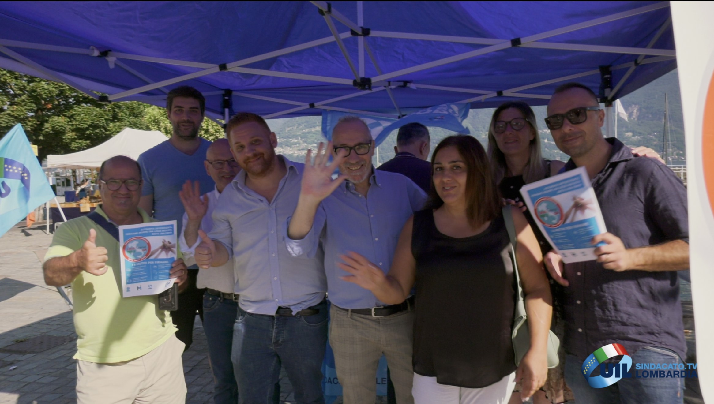 Lario: la raccolta firme non va in vacanza