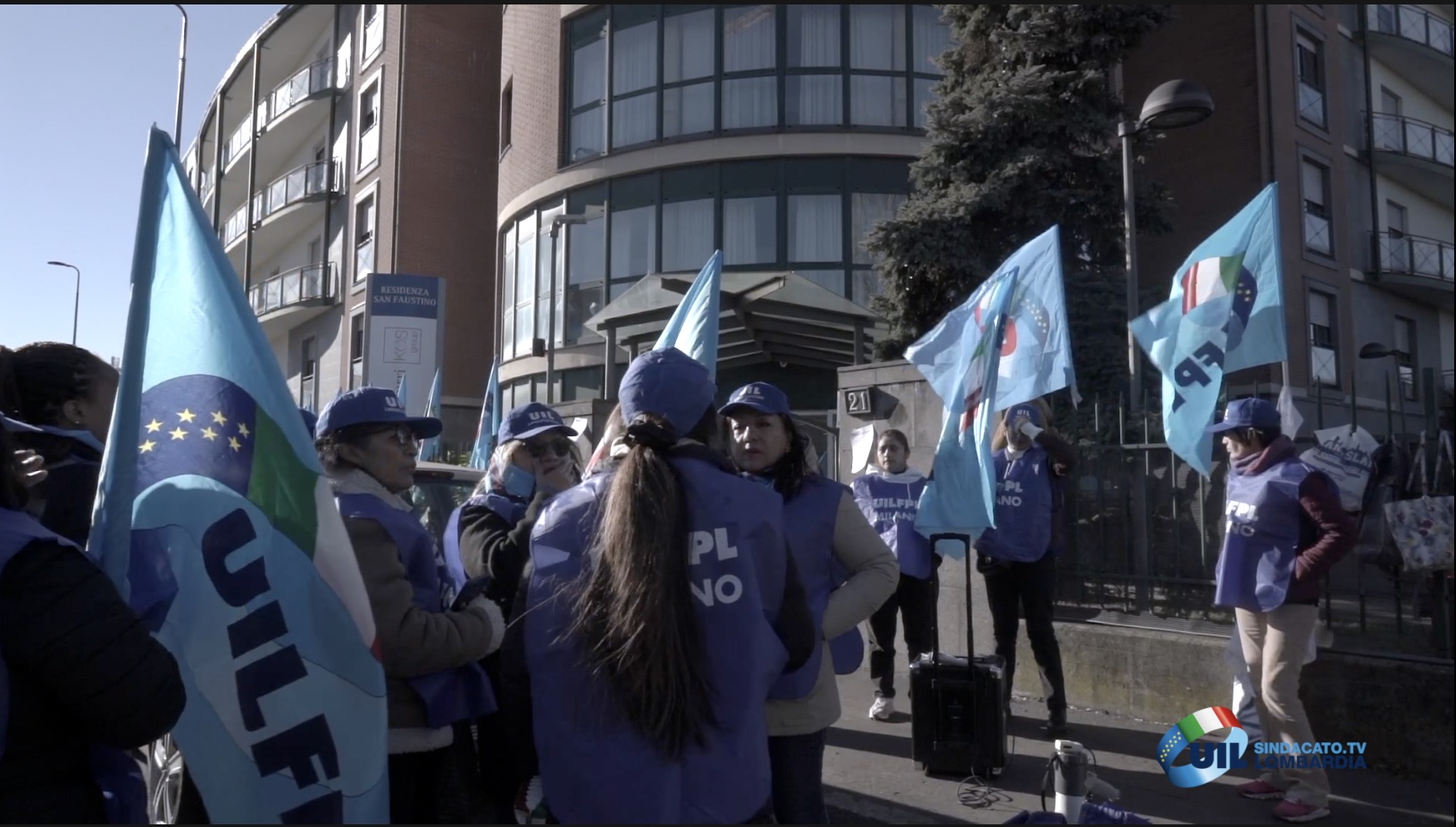 RSA San Faustino, un lavoro sul filo