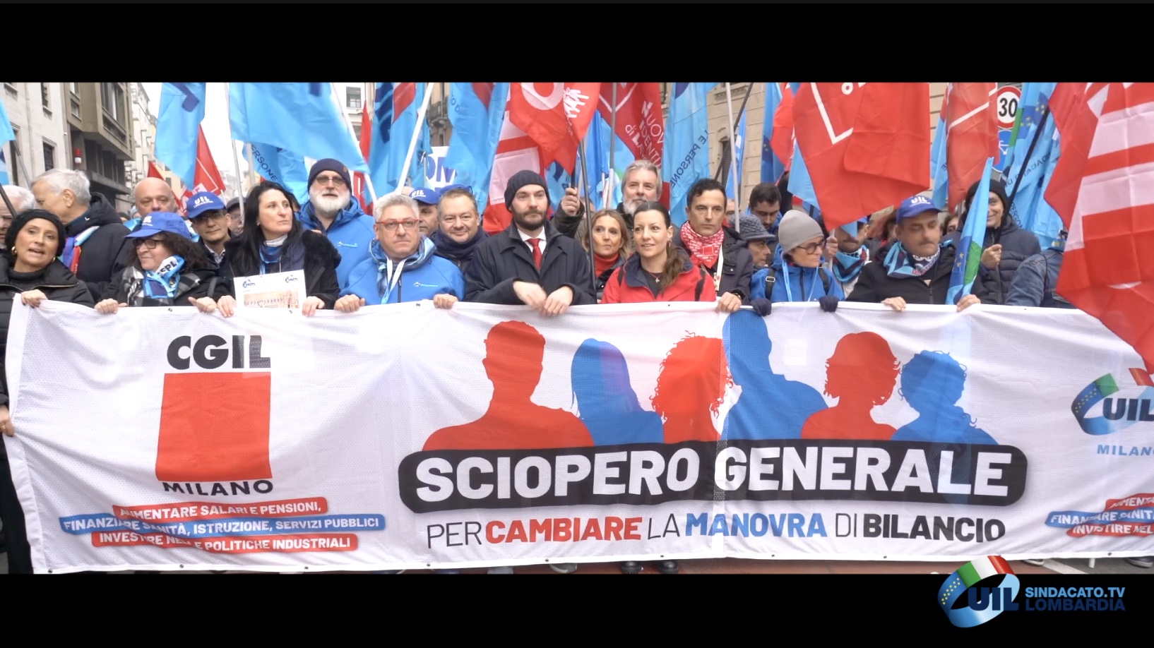 È sciopero generale, no alla manovra in tutta la Lombardia