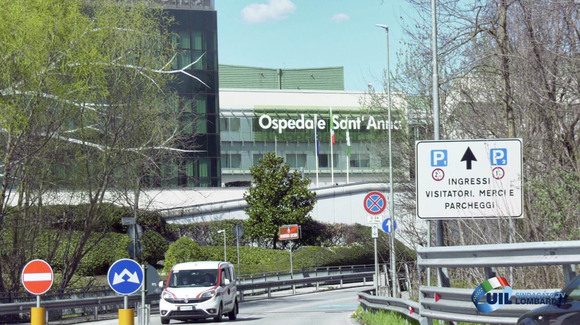 Ospedale Sant’Anna, i diritti fermi al parcheggio