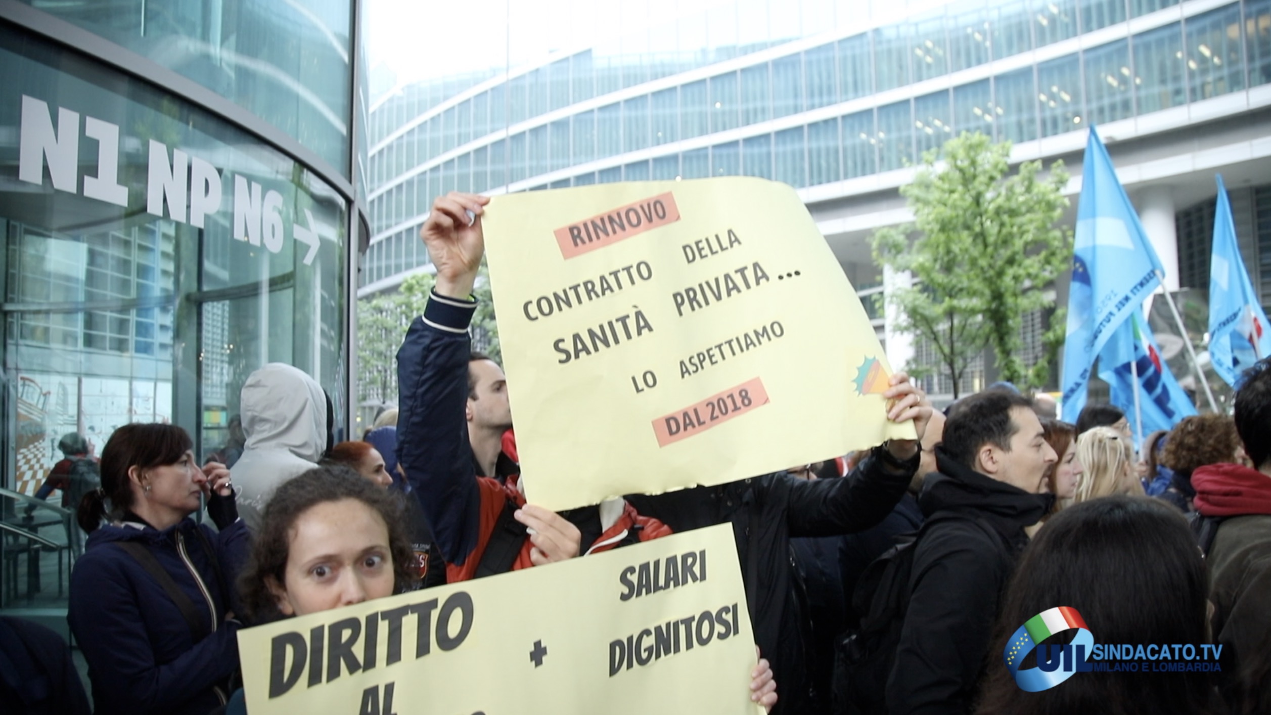 In lotta per il Contratto della Sanità Privata