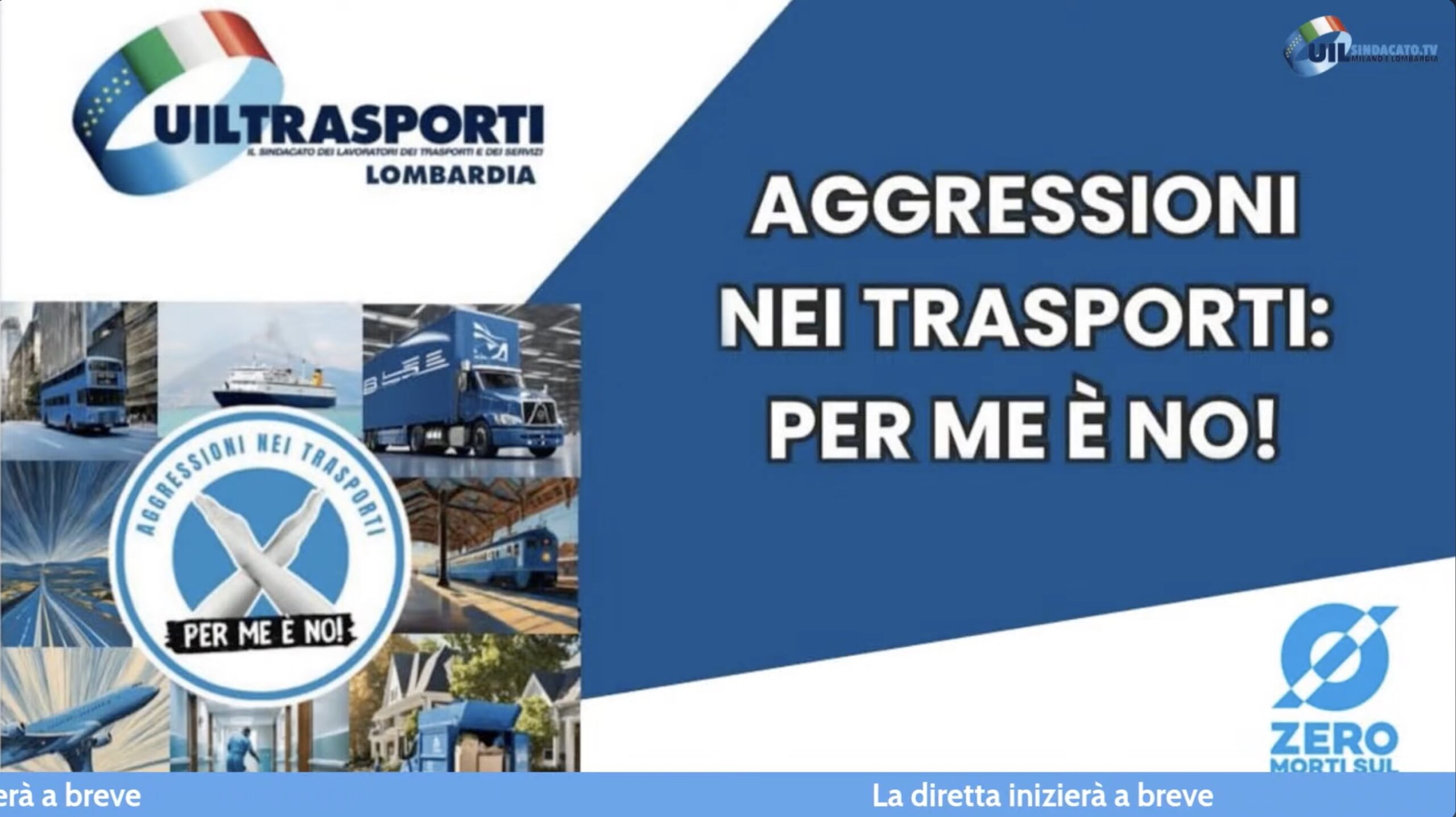 No alle aggressioni nei Trasporti!