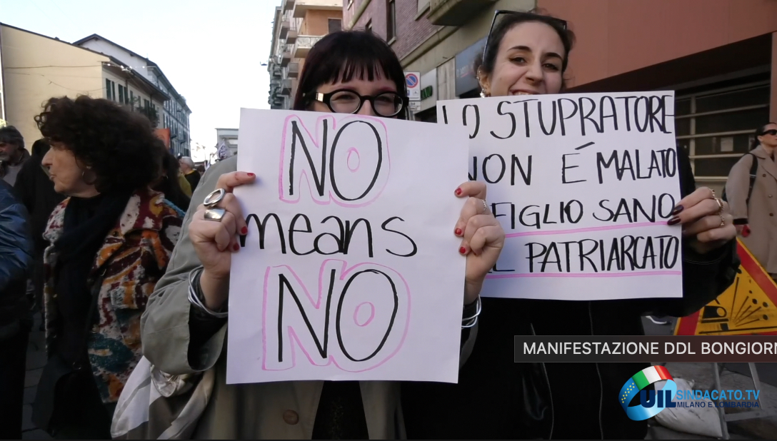 Senza consenso è stupro!