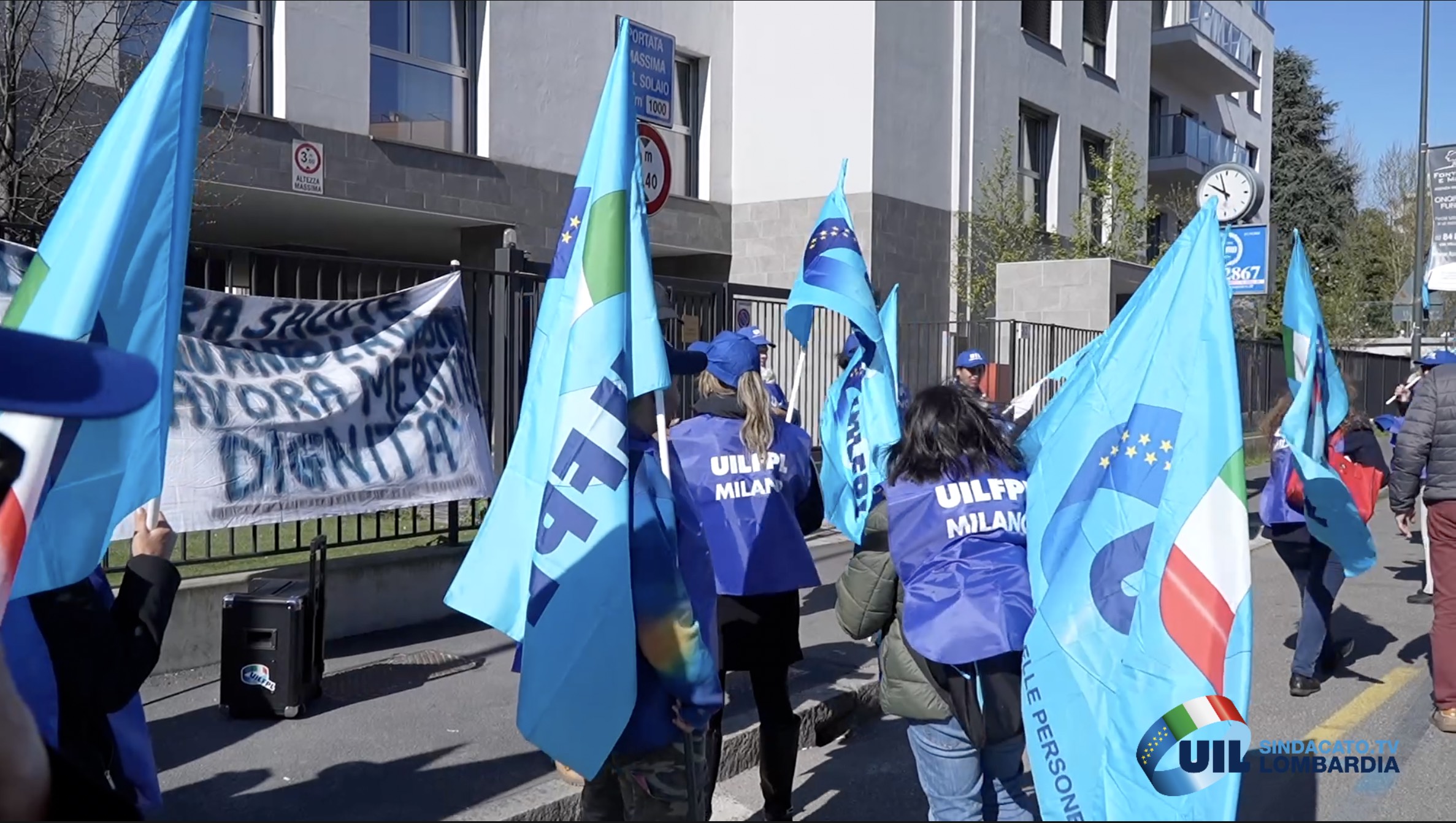 RSA San Celso, le lavoratrici protestano